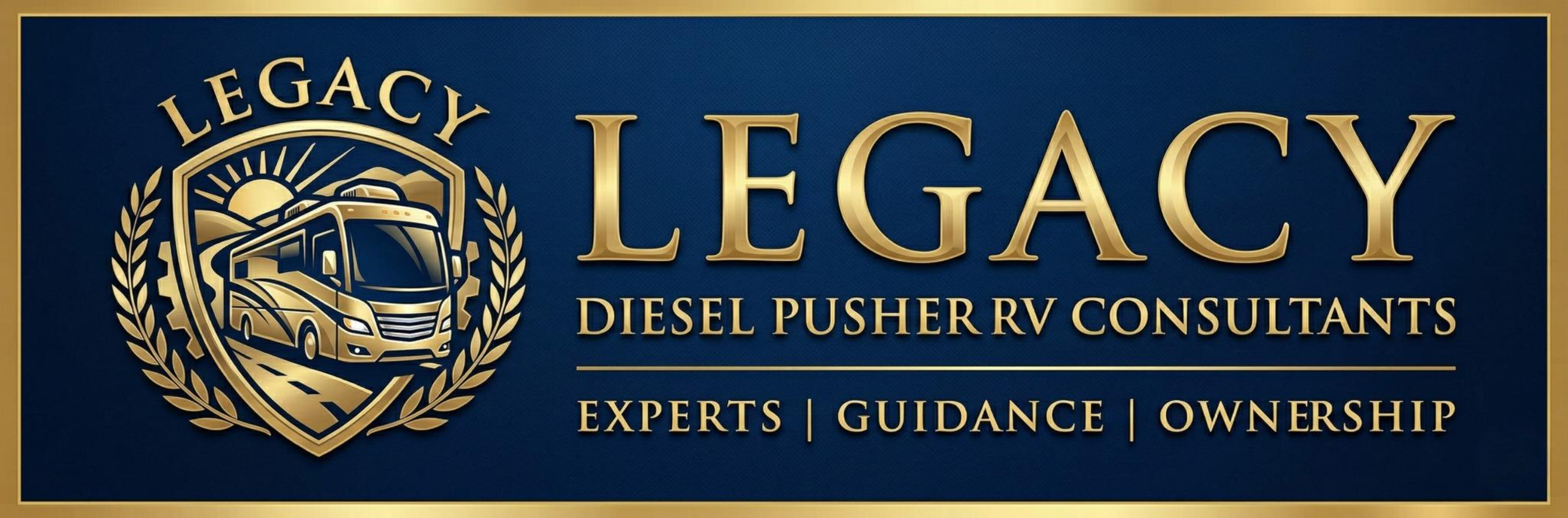 Legacy Diesel Pusher RV Consultants. Experts. Guidance. Ownership.